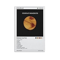 WQMP Coldplay Parachutes canvasposter, muurkunst decor