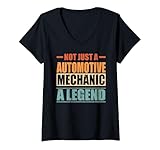 Photo Gallery donna funny quote retro automotive mechanic maglietta con collo a v Photo Gallery donna funny quote retro automotive mechanic maglietta con collo a v