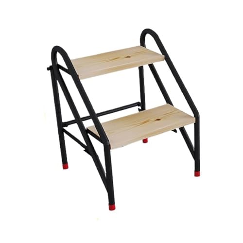 WLH Alexanders Escalon Taburete de Escalera for Piscina, Escalera Plegable, Silla de Escalera de Doble propósito, Plataforma Alta for Biblioteca, ático, Oficina y hogar banqueta(Two Step)
