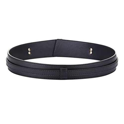 Women's Fashion Wide Belt Leather Corset Cinch Belt for Girls Ladies Dress Pin Buckle Belts Waistband2