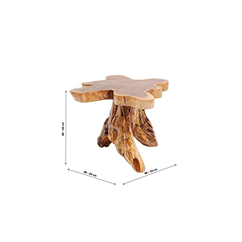 Beistelltisch Baumscheiben Kare Design Tree aus Teakholz