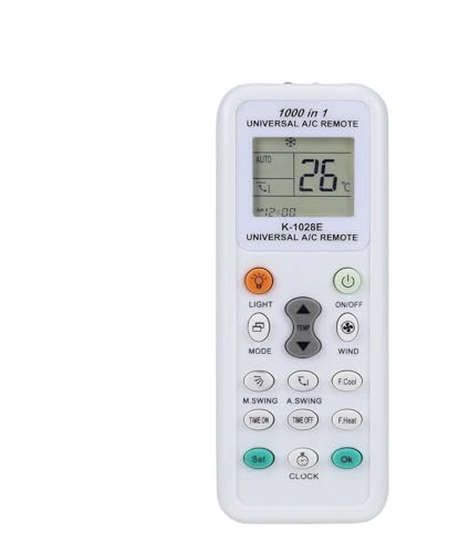 Télécommande universelle climatiseur écran LCD pour remplacer un boîtier perdu