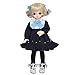 Fait Main 1/6 BJD Poupée 10.2in Ball Jointed SD Doll avec Doré Perruque Vêtir Chaussures Chaussettes Maquillage et Accessoires, Meilleur DIY Cadeau pour Filles