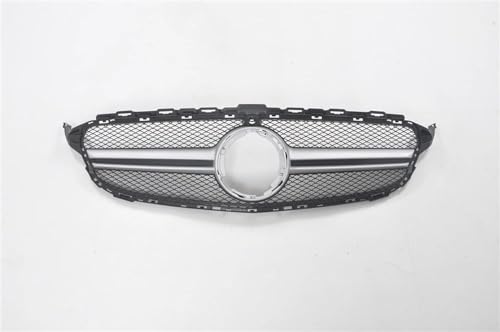 Calandre avant Mercedes W205 grille pare-chocs argentée Classe C 2015 2016 2017 2018