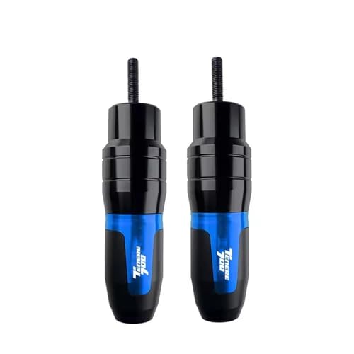 Cadre d'échappement pour Yamaha Tenere 700 2025 : protection anti-chute bleue