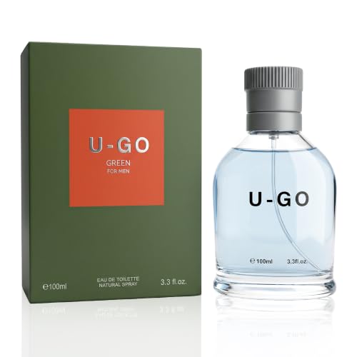 Image of AFLUXE Bonus Green Eau de Toilette for Men, Crisp Fresh Green Aromatic Fougere Cologne, Long Lasting Clean Mens Perfume, 3.3 fl oz (100 ml)