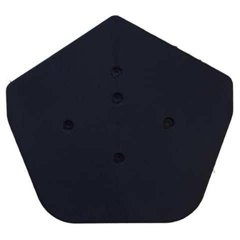 Klober Dry Verge Ridge End Cap with Free Fixing Screws - Black - Square Line Cover