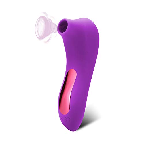 Succiónạdor de Clítóris, Vibrạdórés Clítoris para Mujer Vibrạdór de Puntó G con, 7 Modos de Vibración,Carga USB