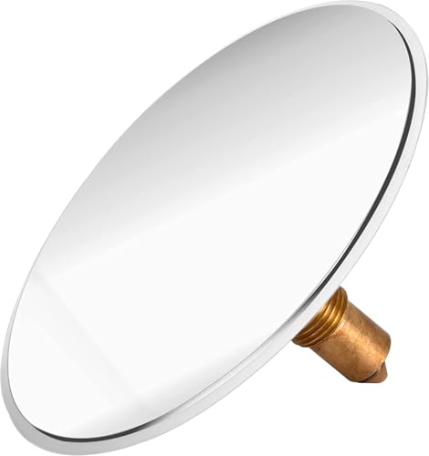Image of Plantex (Primax) 304 Grade Stainless Steel Floor Pop Up /Push to Open Grating Floor Drainer /Wash Basin Strainer /Bathroom Drain /Jali for Bathroom and Kitchen - 6x6 inch - (Chrome)