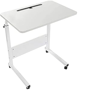 GRANDMA SHARK 60 × 40 cm laptoptafel voor bank of bed, laptopbureau, in hoogte verstelbaar computerbureau, draagbare…