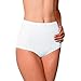 Produktbild NUR DIE Damen Taillenslips Maxi Soft Modal im 4er Pack (XL, weiß)