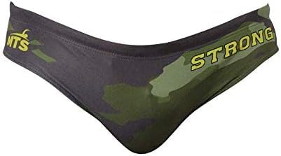 Suit MTS Camouflaged Water Polo Swimwear, Swim Briefs for Swimmers, Water Polo, Underwater Hockey, Underwater Rugby
