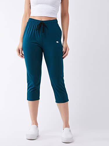 Image of Modeve Women Solid Cotton Blend Capri for summer|| Summer Wear