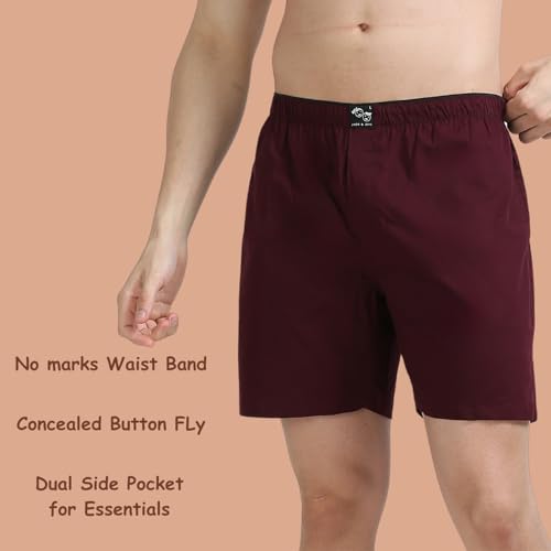 Image of Jack and Jini Cotton Shorts /Boxers for Men