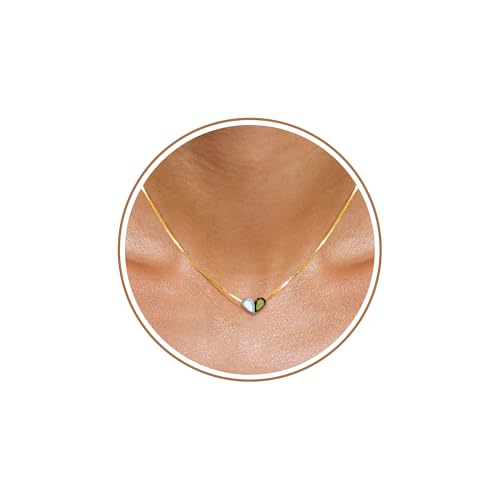 Birthstone Necklace for Women Dainty Gold Necklace with 2 Birthstone Christmas Stocking Stuffers Teen Girl Gifts Trendy Stuff Birthday Gift Moms 2025 Graduation Gift Adjustable Anniversary Jewelry for Daughter Girlfriend Friend