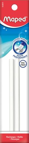 Maped, 512511, 2 penne di gomma di ricambio
