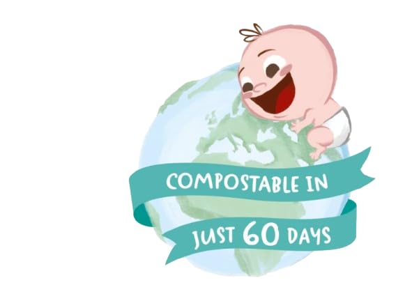 Kinder by Nature Water-Based Baby Wipes - 100% Biodegradable & Compostable, 224 Count (4 Packs of 56) - 99% Water, Plastic-Free Wipes Aloe Vera 56 Count (Pack of 4) image 9 of 9 B07K1S9G3Q