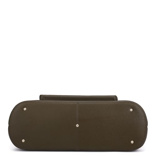 Image of Da Milano Leather Tote Bag for Women (00435B)