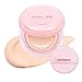 CORINGCO Glow Rice BB Cushion Foundation, Light Ivory, Natural Beige, Mocha Beige, Dewy Finish, Natural Coverage with Cushion Puff Applicator (#21 Light Ivory)