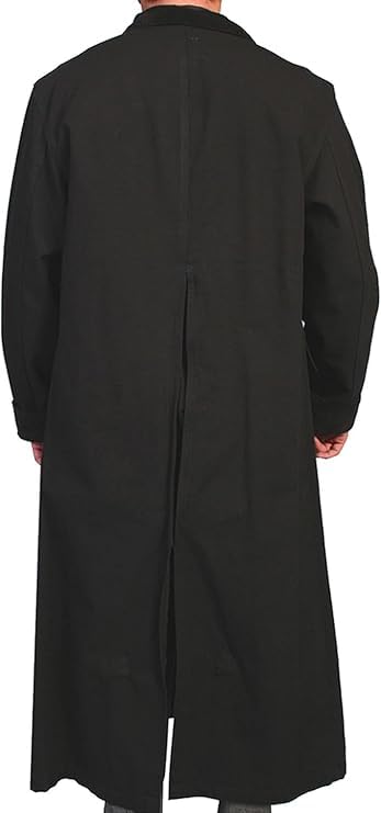 Mens Duster Coat Full Length – Old Western Cowboy Long Trench Coat Men2