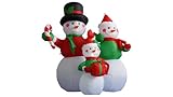 4 Foot Christmas Inflatable Snowmen Family Party Decoration