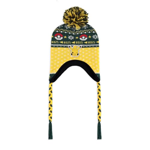 Bonnet Sherpa Pikachu Pokemon idéal pour vos sorties urbaines et vos journées de gaming