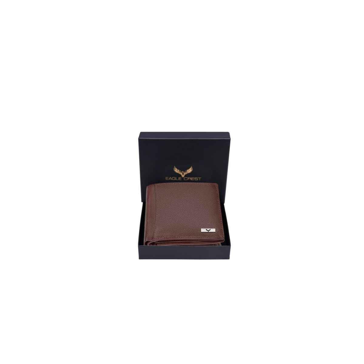 Eagle Crest Oslo Coffee Brown Leather Wallet for Men