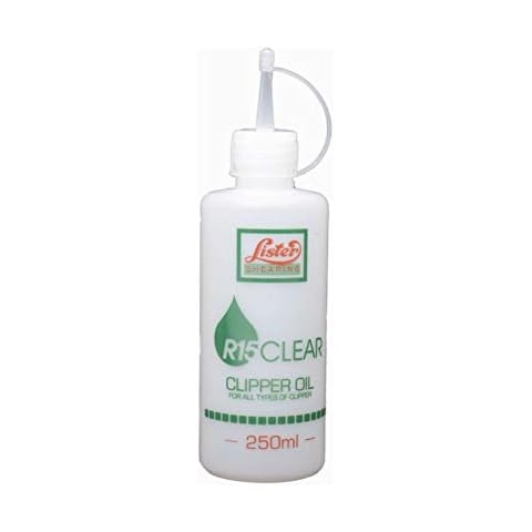 Lister Shearing Lister R15 Clear Clipper Oil 250ml - Clear, 250ml Cover