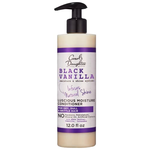Carol’s Daughter Black Vanilla Moisture & Shine Hydrating Hair Conditioner for Dry Hair and Dull Hair with Shea Butter