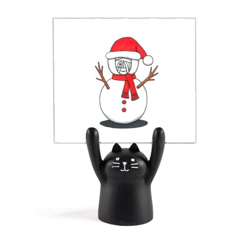 Chat Noir Décoration mémo holder pour ne plus jamais perdre vos notes