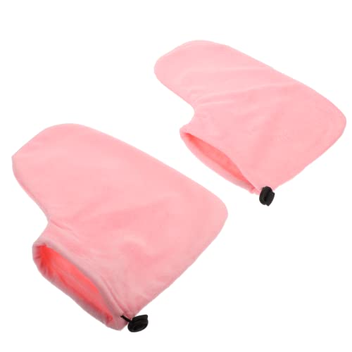 VICASKY 1 par de prácticas fundas para pies de cera de parafina para el cuidado de los pies elástico delicado cuidado de la belleza para pies suaves y baños de pies relajantes