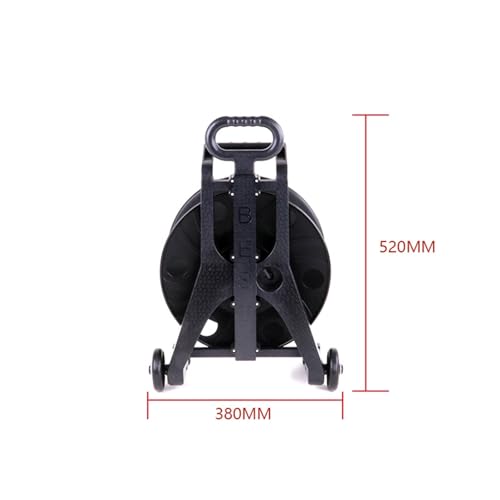 Carrete de cable retráctil de 10 m A1037-Wheel resistente para pared 8