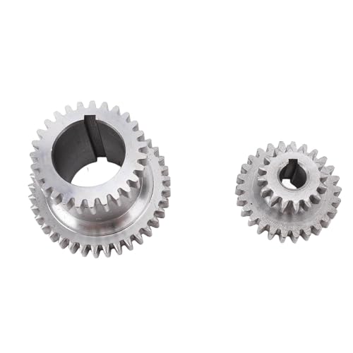 [APPLICAZIONE VERSATILE]: non per mini torni, questo set di ingranaggi è adatto anche per macchinari chimici, alimentari e per la lavorazione del legno