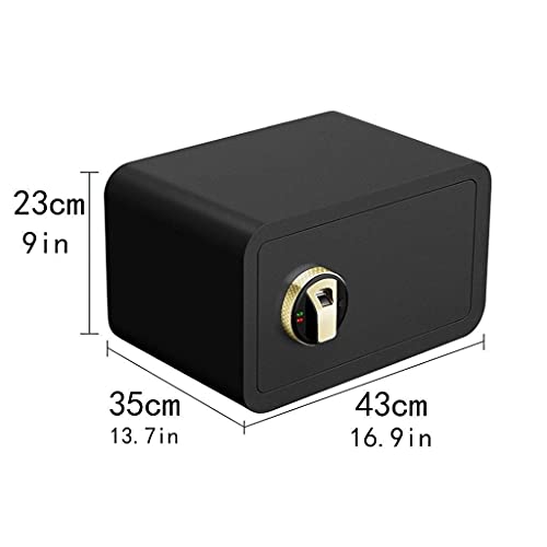 Empreinte digitale sécurité CLSDRZC coffre haut de gamme noir - 3