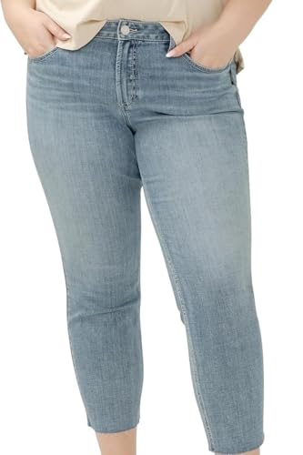 Silver Jeans Suki Slim pour femme coupe étroite et jambe ajustée