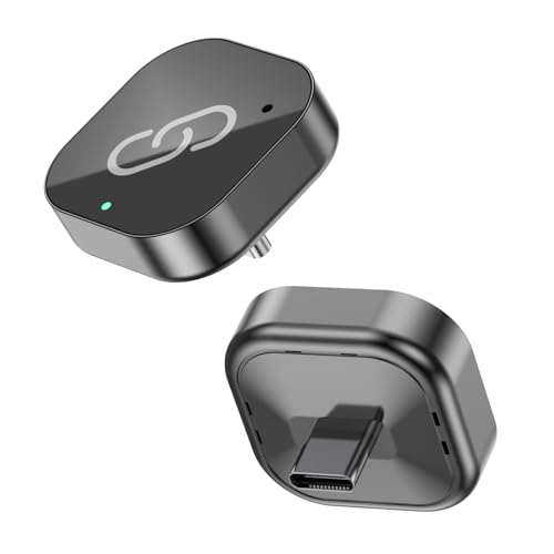 Spedal Kabelloser CarPlay & Android Auto Adapter Typ-C 2026 Upgrade 5.8GHz Superschnell Plug & Play für iPhone & Android 10+ mit Kabel-CarPlay Autos Schwarz