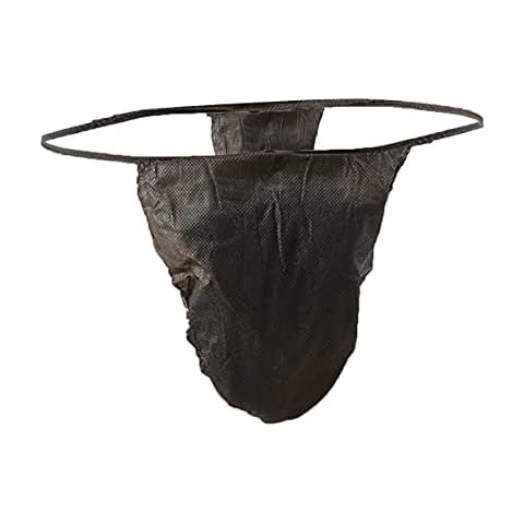 APPEARUS Disposable Men's Spa Thong Briefs for Spray Tanning, Tattooing and Body Treatments, One Size (36 Count/6 Bags) Cover