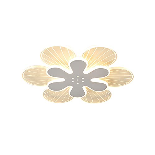 Plafonnier LED moderne fleur pour en finir avec l'éclairage agressif du salon
