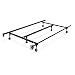 Best Choice Products Metal Bed Frame Adjustable Queen Full Twin Size W/ Center Support Platform