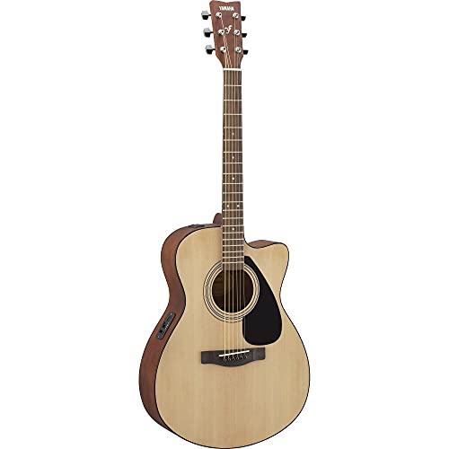 Image of Yamaha FSX80C Tobacco Brown Sunburst Semi Acoustic Guitar (Combo Pack) (Tobacco Brown Sunburst)