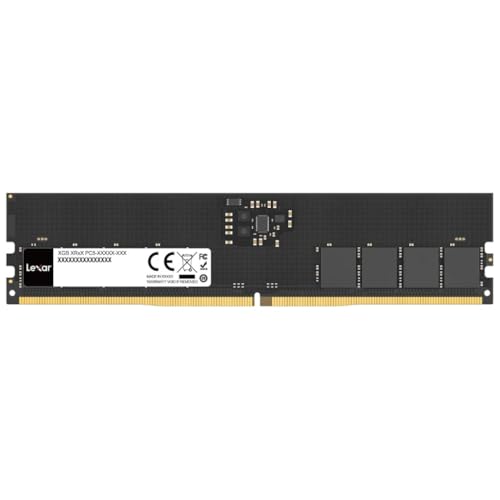 Barrette+m%C3%A9moire+8Go+DIMM+DDR5+Lexar+5600MHz+%28Noir%29