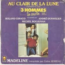 Au Clair De La Lune / Madeline ( 45 tours )