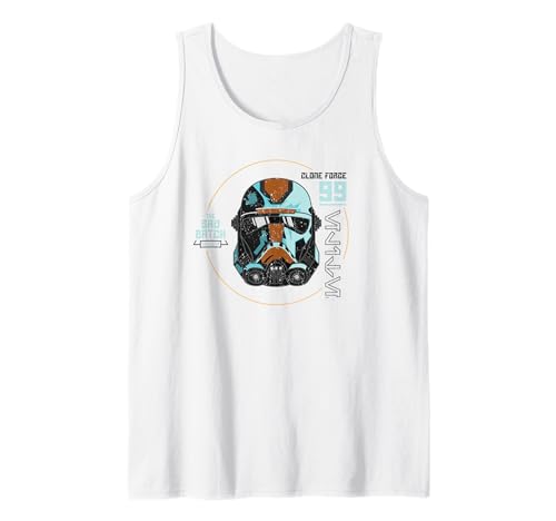 Star Wars The Bad Batch camiseta de tirantes Hunter Helmet Elite Tank Top para fans