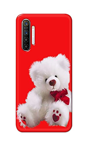 Image of PRINTFIDAA Teddy Bear Love Romantic Valentines Day Dumbo Printed Designer Hard Back Case Cover for Realme XT /Realme X2 -(TY) MVN1001