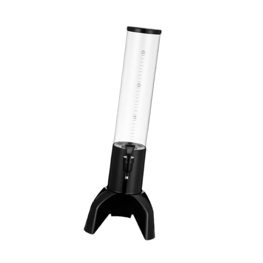 Mimosa Tower Versatile Tabletop Beer Dispenser for Juice Outdoor Restaurants 1.5L Black-picture-34