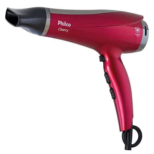 Secador De Cabelo, Cherry, 2100W, Vermelho, 220V, Philco