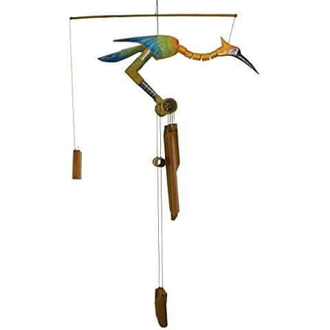 Carillón de viento de bambú Cohasset Gifts 148 Cover