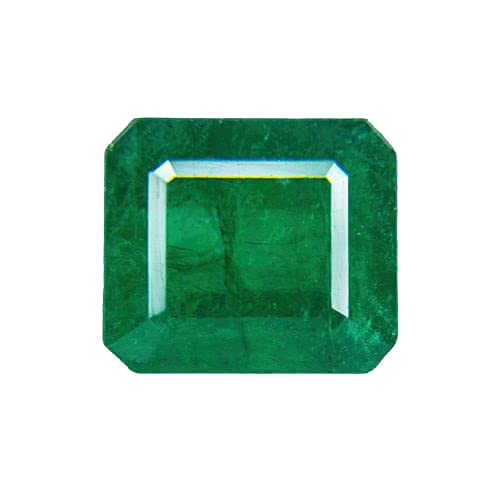 Émeraude naturelle de Zambie 12 carats AAA pour bague de luxe