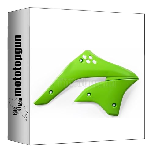 Acerbis 0009103.130 tapas radiador verde Kawasaki KXF 450 evitan sobrecalentamiento