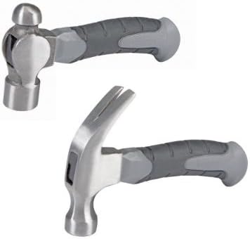Pittsburgh Stubby Hammer Bundle, Includes 8 oz Ball Peen Hammer, and 8 oz Hammer, Stubby Claw